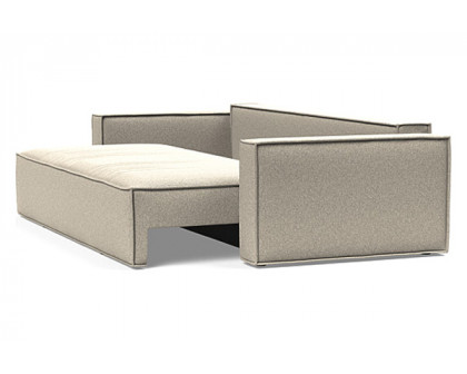 Innovation Living Newilla Sofa Bed with Standard Arms - 539 Bouclé Beige