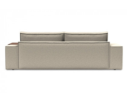 Innovation Living Newilla Sofa Bed with Wide Arms - 539 Bouclé Beige