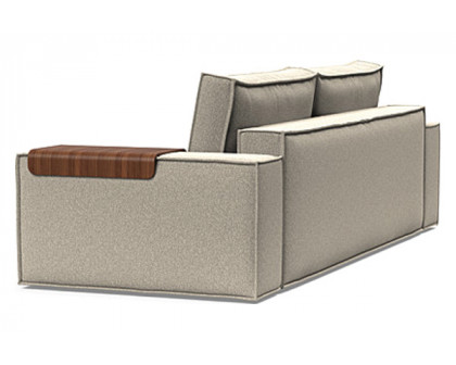 Innovation Living Newilla Sofa Bed with Wide Arms - 539 Bouclé Beige