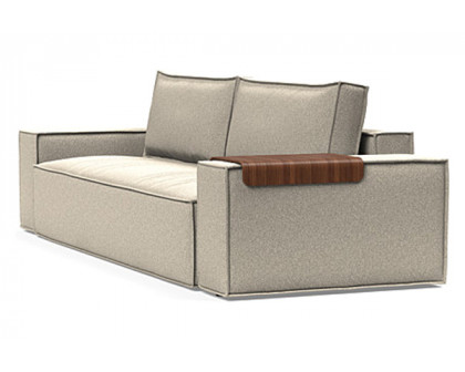 Innovation Living Newilla Sofa Bed with Wide Arms - 539 Bouclé Beige