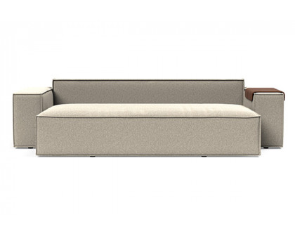 Innovation Living Newilla Sofa Bed with Wide Arms - 539 Bouclé Beige