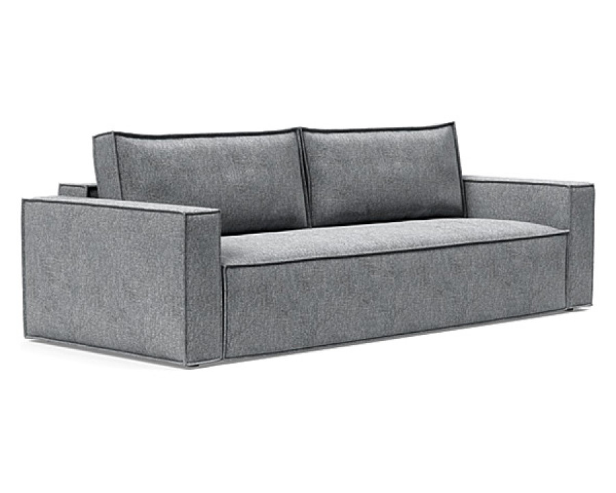 Innovation Living Newilla Sofa Bed with Standard Arms - 565 Twist Granite