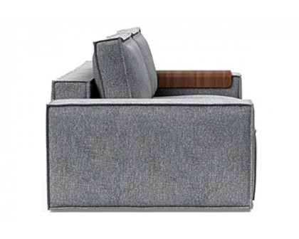 Innovation Living Newilla Sofa Bed with Wide Arms - 565 Twist Granite