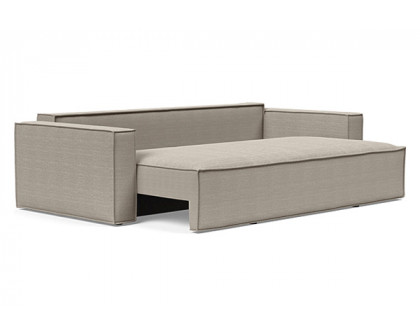 Innovation Living Newilla Sofa Bed with Standard Arms - 579 Kenya Gravel