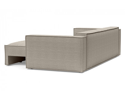 Innovation Living Newilla Sofa Bed with Standard Arms - 579 Kenya Gravel