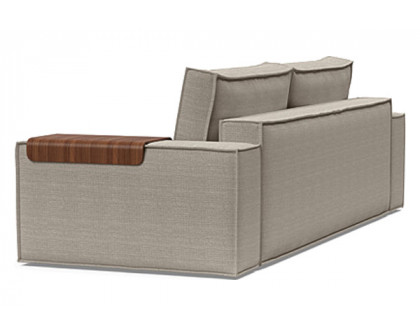 Innovation Living Newilla Sofa Bed with Wide Arms - 579 Kenya Gravel