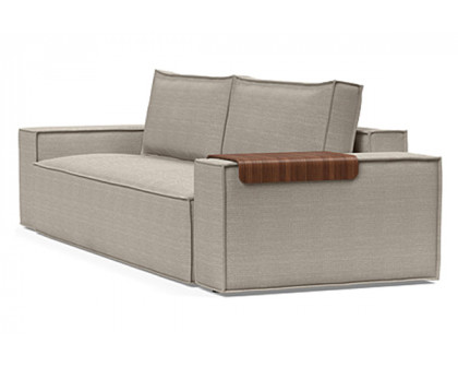 Innovation Living Newilla Sofa Bed with Wide Arms - 579 Kenya Gravel