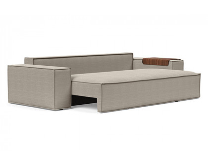 Innovation Living Newilla Sofa Bed with Wide Arms - 579 Kenya Gravel