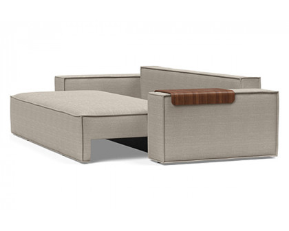 Innovation Living Newilla Sofa Bed with Wide Arms - 579 Kenya Gravel