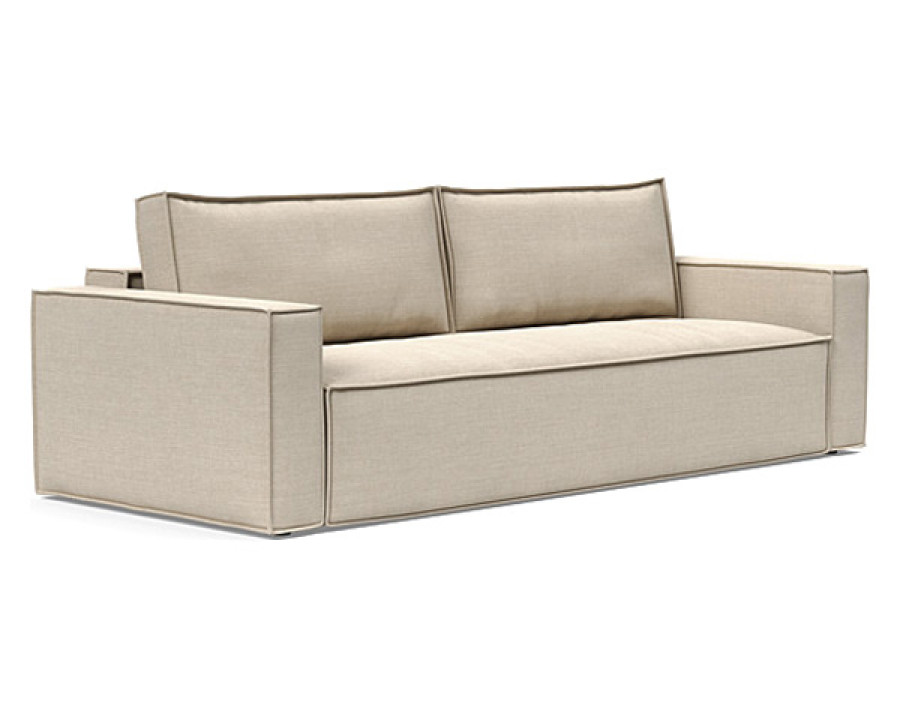 Innovation Living Newilla Sofa Bed with Standard Arms - 586 Phobos Latte