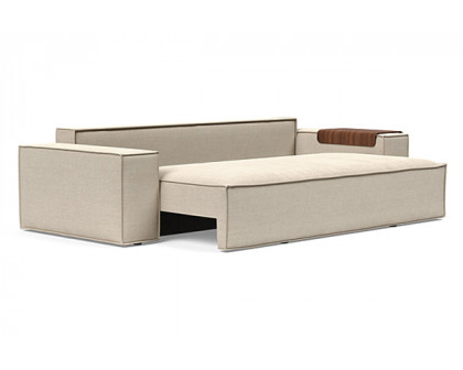 Innovation Living Newilla Sofa Bed with Wide Arms - 586 Phobos Latte