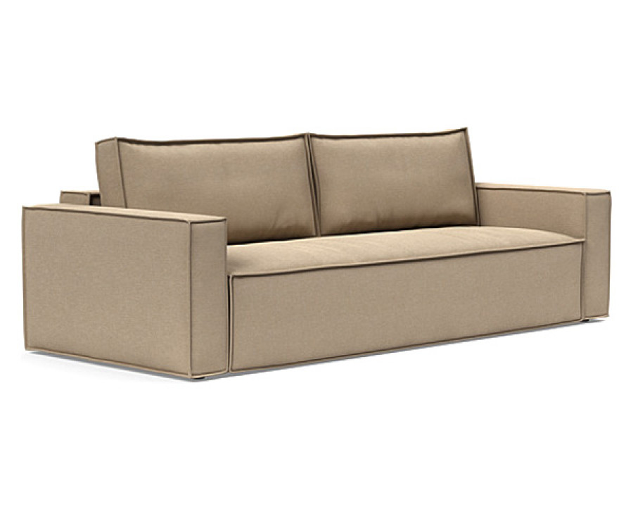 Innovation Living Newilla Sofa Bed with Standard Arms - 587 Phobos Mocha