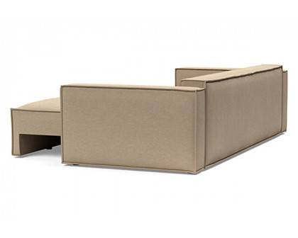 Innovation Living Newilla Sofa Bed with Standard Arms - 587 Phobos Mocha