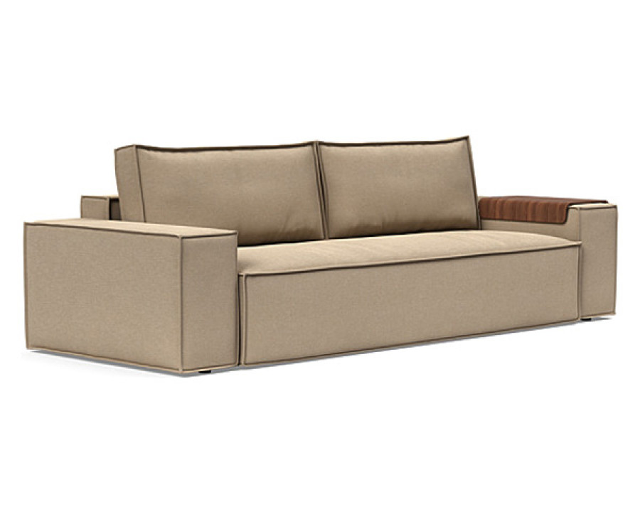 Innovation Living Newilla Sofa Bed with Wide Arms - 587 Phobos Mocha