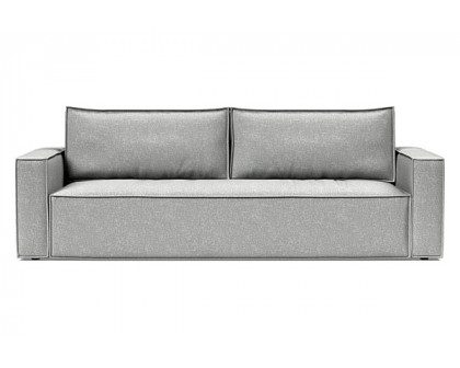 Innovation Living Newilla Sofa Bed with Standard Arms - 590 Micro Check Grey