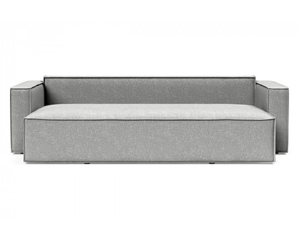 Innovation Living Newilla Sofa Bed with Standard Arms - 590 Micro Check Grey