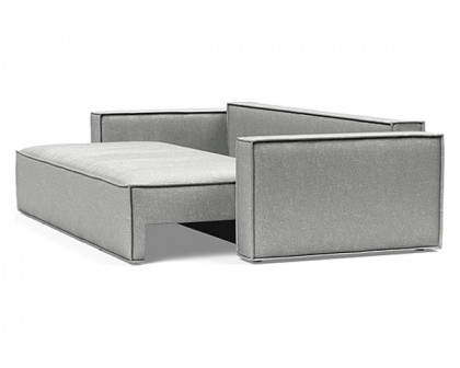 Innovation Living Newilla Sofa Bed with Standard Arms - 590 Micro Check Grey