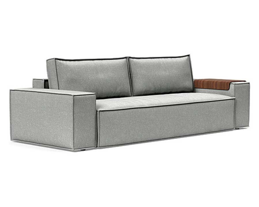 Innovation Living Newilla Sofa Bed with Wide Arms - 590 Micro Check Grey