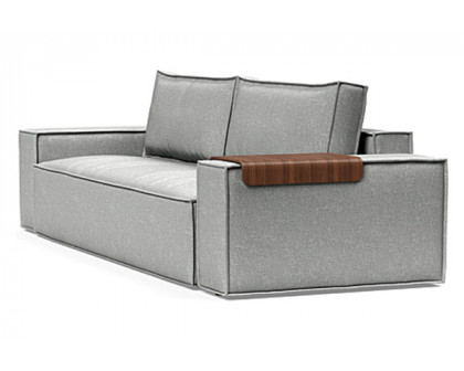 Innovation Living Newilla Sofa Bed with Wide Arms - 590 Micro Check Grey