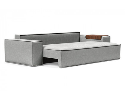 Innovation Living Newilla Sofa Bed with Wide Arms - 590 Micro Check Grey