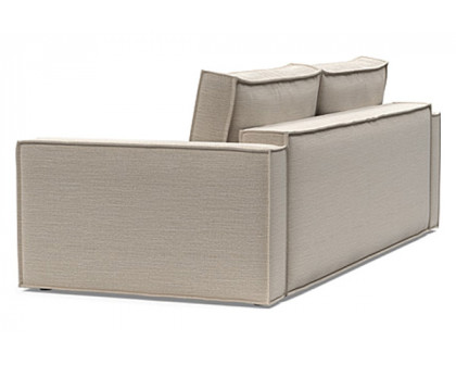 Innovation Living Newilla Sofa Bed with Standard Arms - 612 Blida Sand Grey