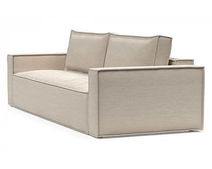 Innovation Living Newilla Sofa Bed with Standard Arms - 612 Blida Sand Grey