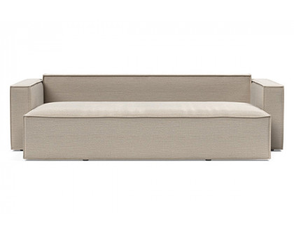 Innovation Living Newilla Sofa Bed with Standard Arms - 612 Blida Sand Grey