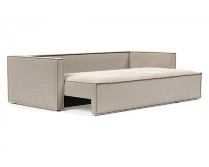 Innovation Living Newilla Sofa Bed with Slim Arms - 612 Blida Sand Grey