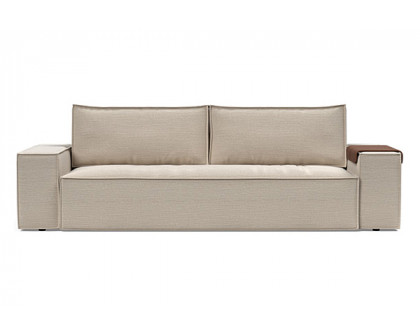 Innovation Living Newilla Sofa Bed with Wide Arms - 612 Blida Sand Grey