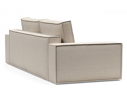 Innovation Living Newilla Sofa Bed with Wide Arms - 612 Blida Sand Grey