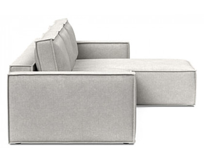 Innovation Living Newilla Sofa Bed With Lounger with Standard Arms - 256 Adario Fog