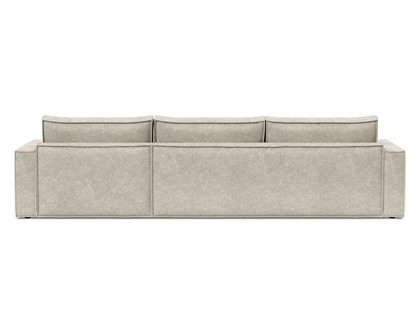 Innovation Living Newilla Sofa Bed With Lounger with Standard Arms - 280 Avella Sand