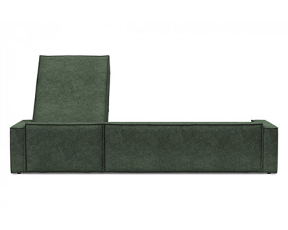 Innovation Living Newilla Sofa Bed With Lounger with Standard Arms - 281 Avella Pine Green