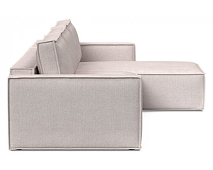 Innovation Living Newilla Sofa Bed With Lounger with Standard Arms - 300 Weda Sand