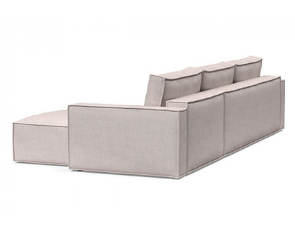 Innovation Living Newilla Sofa Bed With Lounger with Standard Arms - 300 Weda Sand