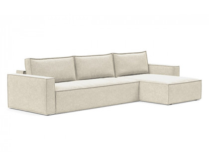 Innovation Living - Newilla Sofa Bed With Lounger with Standard Arms