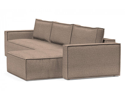 Innovation Living Newilla Sofa Bed With Lounger with Standard Arms - 367 Halifax Wicker