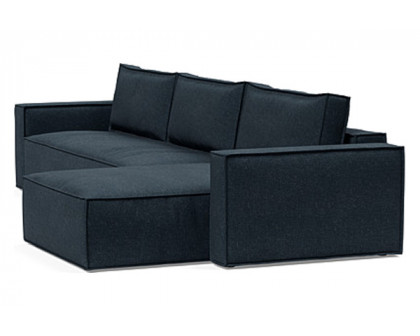 Innovation Living Newilla Sofa Bed With Lounger with Standard Arms - 515 Nist Blue