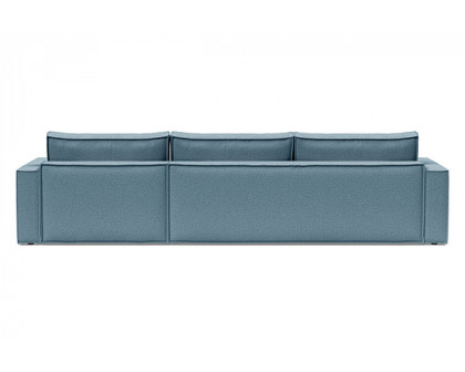 Innovation Living Newilla Sofa Bed With Lounger with Standard Arms - 525 Mixed Dance Light Blue