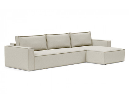 Innovation Living - Newilla Sofa Bed With Lounger with Standard Arms