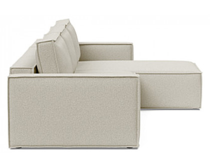 Innovation Living Newilla Sofa Bed With Lounger with Standard Arms - 527 Mixed Dance Natural