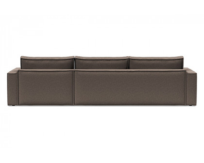 Innovation Living Newilla Sofa Bed With Lounger with Standard Arms - 530 Bouclé Taupe