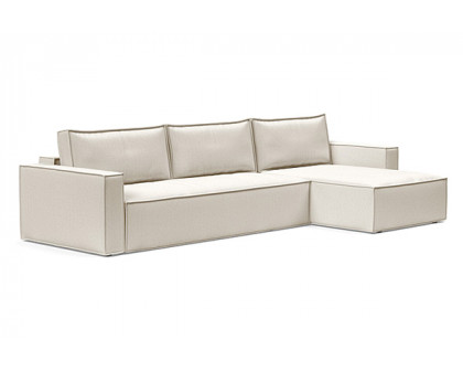 Innovation Living - Newilla Sofa Bed With Lounger with Standard Arms