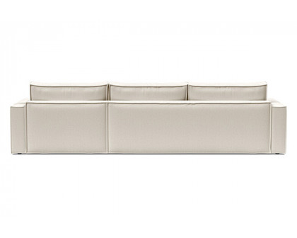 Innovation Living Newilla Sofa Bed With Lounger with Standard Arms - 531 Bouclé Off White