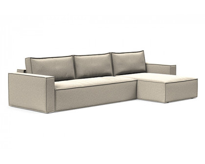 Innovation Living - Newilla Sofa Bed With Lounger with Standard Arms