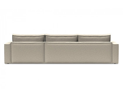 Innovation Living Newilla Sofa Bed With Lounger with Standard Arms - 539 Bouclé Beige