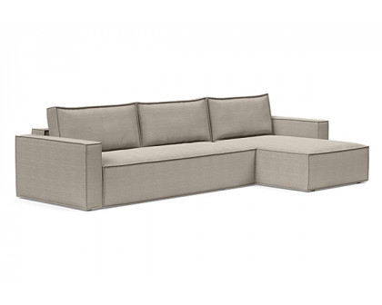 Innovation Living - Newilla Sofa Bed With Lounger with Standard Arms