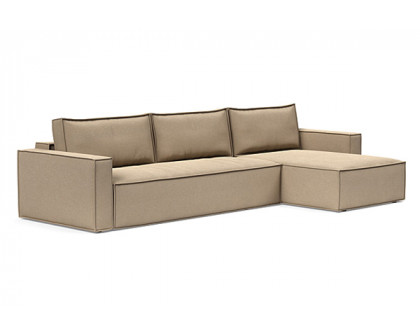 Innovation Living - Newilla Sofa Bed With Lounger with Standard Arms