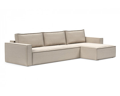 Innovation Living - Newilla Sofa Bed With Lounger with Standard Arms