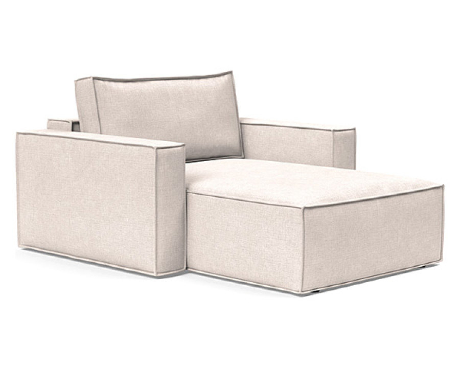 Innovation Living Newilla Lounger Chair with Standard Arms - 255 Adario Basmati